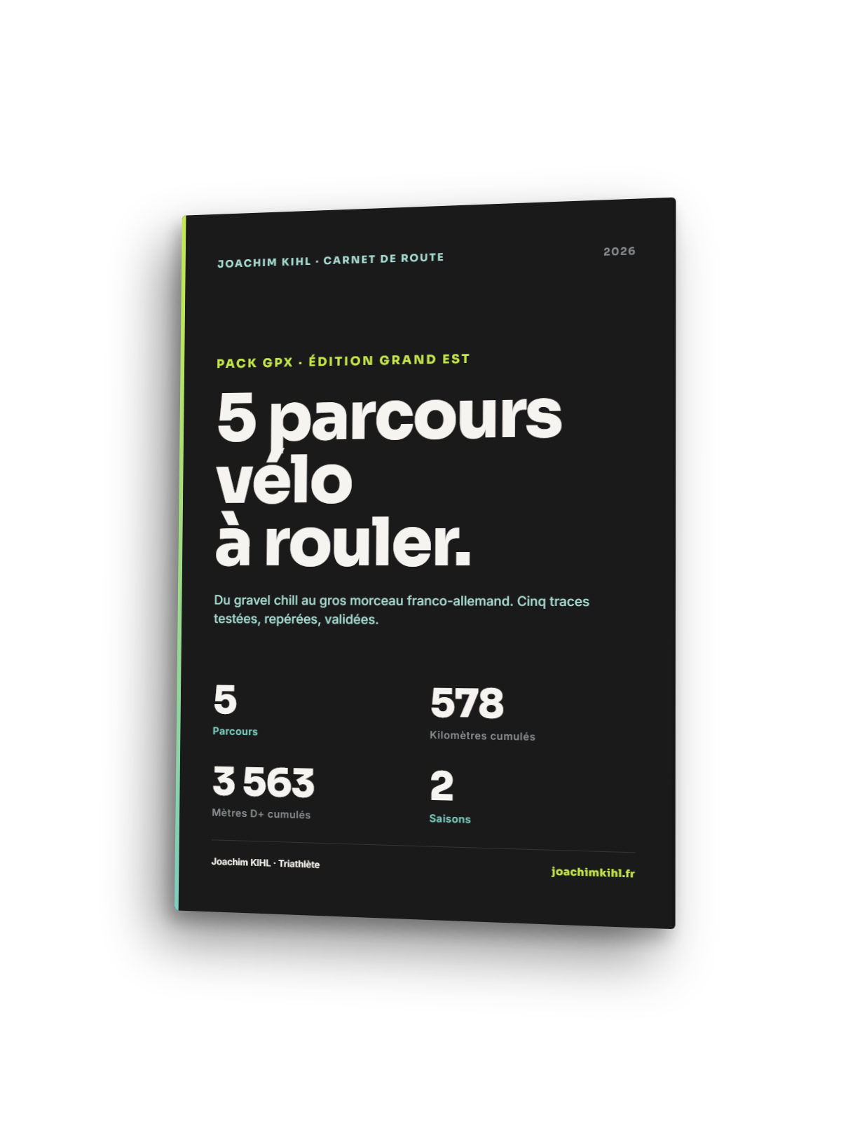 Aperçu de la couverture du Pack GPX — 5 parcours vélo Grand Est